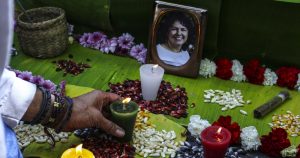 Los homicidas de la activista Berta Cáceres deberán cumplir condenas de por lo menos 30 años de prisión. Foto: Archivo, Cuartoscuro