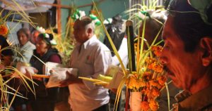 Ritual de Costumbre realizado en Cruz Blanca, Ixhuatlán de Madero, Veracruz. D.R. Iván Pérez Téllez 