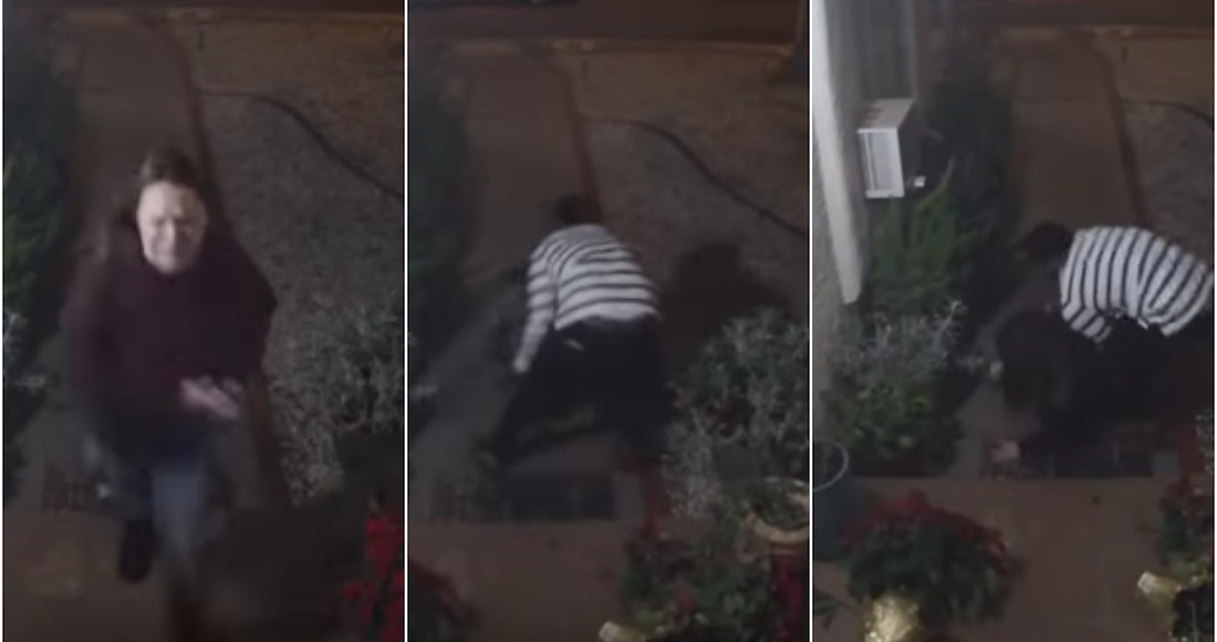 La Policía describió a la víctima como una mujer blanca de unos 20 años con cabello oscuro. Foto: Imágenes tomadas de video