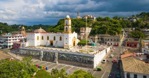 Zócalo de Papantla, Pueblo Mágico de Veracruz. Foto: Cortesía 