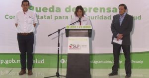 La funcionaria insistió en la importancia del distanciamiento social, sobre todo de quienes padecen enfermedades crónicas. Foto: Captura de pantalla. 