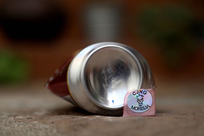 “El Cártel Jalisco Nueva Generación (CJNG) está en Morelia”, “Morelia es del Cártel Jalisco”, así lo señalan algunas cartulinas en Michoacán. Foto: Juan José Estrada Serafín, Cuartoscuro