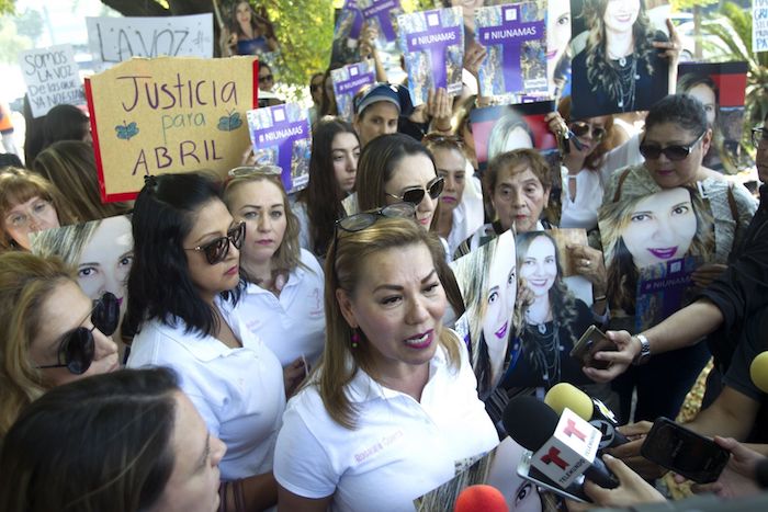 A principios de 2019, Abril Pérez Sagaón denunció por intento de homicidio a su esposo, identificado como el ex CEO de Amazon México, Juan Carlos García. Foto: Gabriela Pérez Montiel, Cuartoscuro