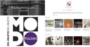 El Museo del Objeto (MODO) y la oportunidad de disfrutarlo a través de la tecnología Google Arts & Culture. Fotos: Facebook museomodo/artsandculture.google.com