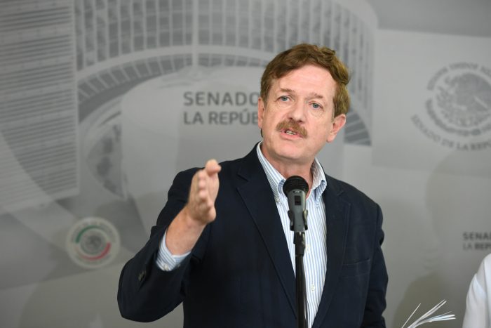 Juan Carlos Romero Hicks, coordinador del Grupo Parlamentario de Acción Nacional en la Cámara de Diputados.