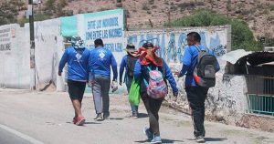 Los peregrinos, a diferencia de la tradicional caravana, viajan por separado y a ritmo diferente. Foto: Pulso