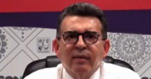 Enrique Clausen Iberri, titular de la Secretaría de Salud de Sonora. Foto: Tomada de video