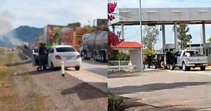 Desde la madrugada del miércoles 13 de mayo, se reportaron detonaciones a la línea de emergencia, por lo que fuerzas de seguridad estatal realizaron un operativo en los alrededores de Magdalena y Cucurpe donde se localizaron armas y vehículos. Foto: Captura de video 