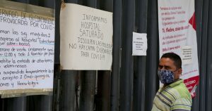 Además hubo dos decesos, con lo cual suman 41 los ciudadanos muertos por la enfermedad también llamada COVID-19. Foto: Cuartoscuro. 