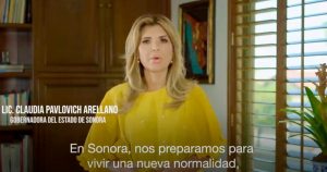 El ciclo escolar de educación básica en Sonora concluirá en casa, mientras las autoridades preparan todo para el regreso de actividades económicas. Foto: Captura de video, Gobierno de Sonora