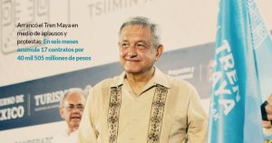 El Tren Maya va: 40,505 millones en contratos están firmados y así, AMLO se juega el todo por el todo