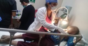 María Luciana recibió dos impactos de bala. Foto: Chiapas Paralelo.