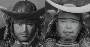 A la izquierda: Ghost of Tsushima. A la derecha: Trono de sangre. Foto: elDiario.es
