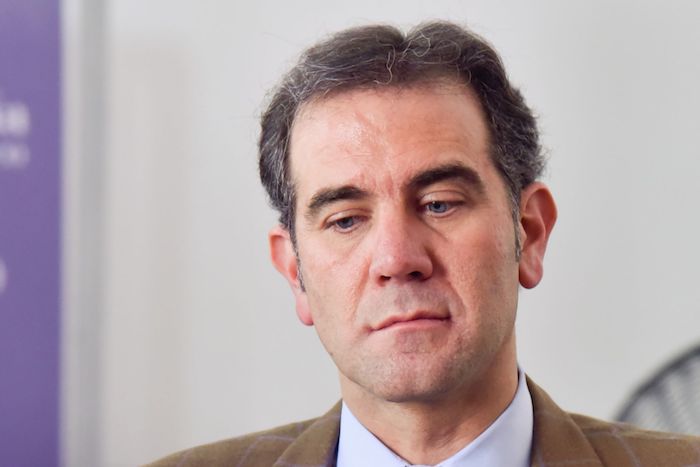 Lorenzo Córdova, Consejero presidente del Instituto Nacional Electoral (INE).