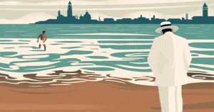 La muerte en Venecia fue publicada en 1912, un par de años más tarde la Primera Guerra Mundial caería como un velo plomizo sobre Venecia . Quizás también sea una alegoría de la decadencia de las ciudades y cómo en esas degradaciones nos sentimos obligados a volver a los impulsos vitales: el amor sin freno.