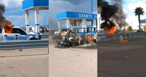 Imágenes tomadas de video, Twitter (@EduardoLeonMx).