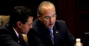 Los expresidentes, Felipe Calderón Hinojosa y Enrique Peña Nieto, del PAN y del PRI, deberán de ser investigados sobre su posible participación en lo que serían redes de macro criminalidad, consideraron especialistas. Foto: Cuartoscuro