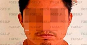 El hombre de 41 años de edad es señalado como el presunto responsable de la muerte de su expareja sentimental. Foto: FGESLP vía Pulso