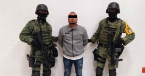 "El Marro", presunto líder del Cártel Santa Rosa de Lima, fue detenido el domingo pasado en Guanajuato. Foto: Especial, Cuartoscuro