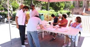 Los puntos para la consulta ciudadana se colocaron en lugares de cofluencia pública. Foto: Pulso