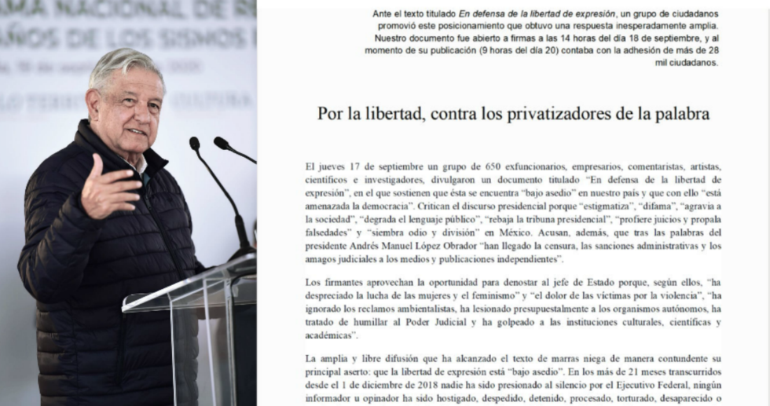 El Presidente Andrés Manuel López Obrador.