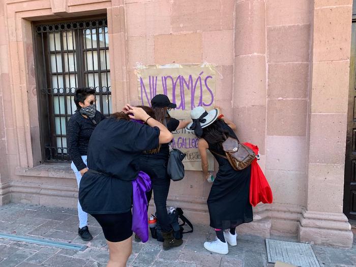 "Ni una más", se leía en las pancartas.