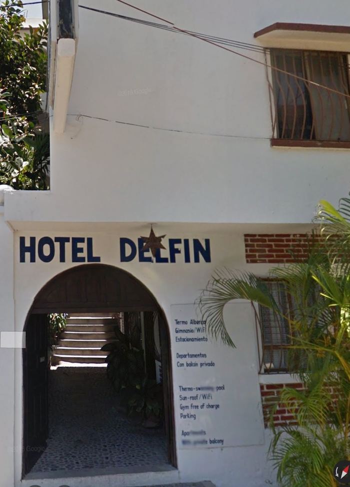 Imágenes del exterior del Hotel Delfín. Foto: Especial