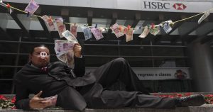 HSBC de México era entre 2006 y 2010 uno de los bancos recomendados por los propios traficantes y lavadores de dinero por sus laxos controles y su proclividad a hacerse de la vista gorda. Foto: Pablo Zamora, Cuartoscuro.