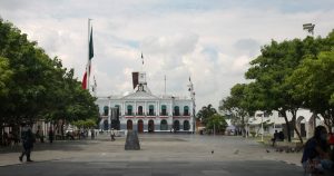 Las instalaciones del Palacio de Gobierno de Tabasco. Foto: Carlos Canabal Obrador, Cuartoscuro.