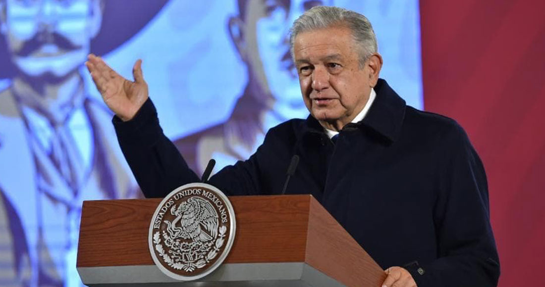 El Presidente Andrés Manuel López Obrador lamentó que España no quiera ofrecer una disculpa pública a pueblos indígenas de México por la Conquista. Foto: Gobierno de México