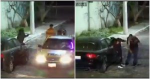 Los hechos ocurrieron en calles de Querétaro. Foto: Captura de video. 