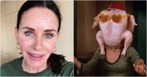 La actriz recreó una de las escenas favoritas de <em>Friends</em>. Foto: Especial