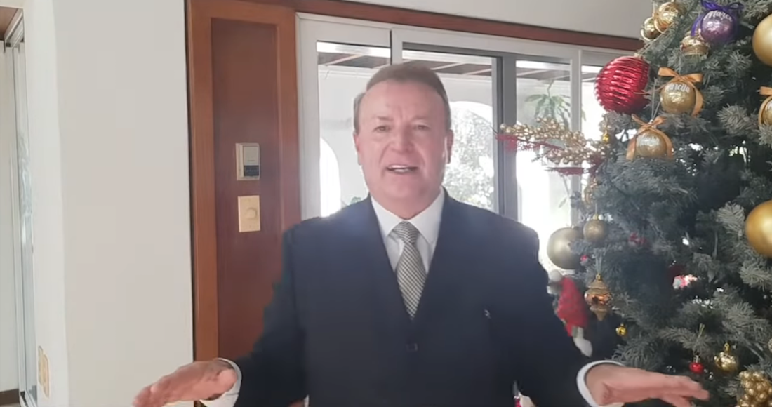 Gilberto Lozano, dirigente de FRENA. Imagen tomada de video.