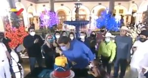 Maduro cumplió 58 años. Imagen: Captura de pantalla.