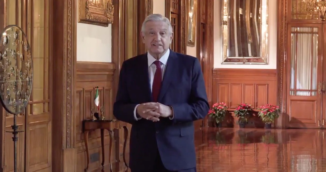 El Presidente López Obrador. Imagen: Captura de pantalla.
