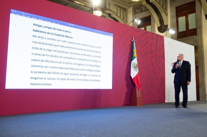 AMLO leyó esta mañana un mensaje para todos los mexicanos ante la pandemia que se vive en el país.