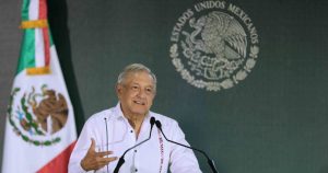 El Presidente Andrés Manuel López Obrador durante su visita en Sinaloa. Foto: Cuartoscuro. 