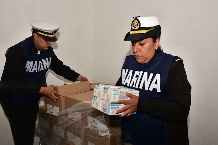 El pasado mes de septiembre de 2019, el Gobierno federal recibió metotrexato importado de Francia.
