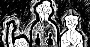 Matilde se enfrentó a las autoridades para hallar a su esposo. Ilustración: Pop Lab.