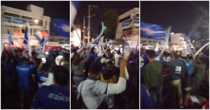 Los aficionados se reunieron en las inmediaciones del Estadio Azteca. Foto: Especial
