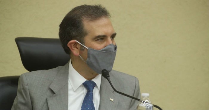 Lorenzo Córdova, Consejero presidente del INE.