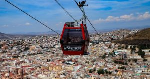 Teleférico de Zacatecas, uno de sus atractivos turísticos. Foto: Cortesía 