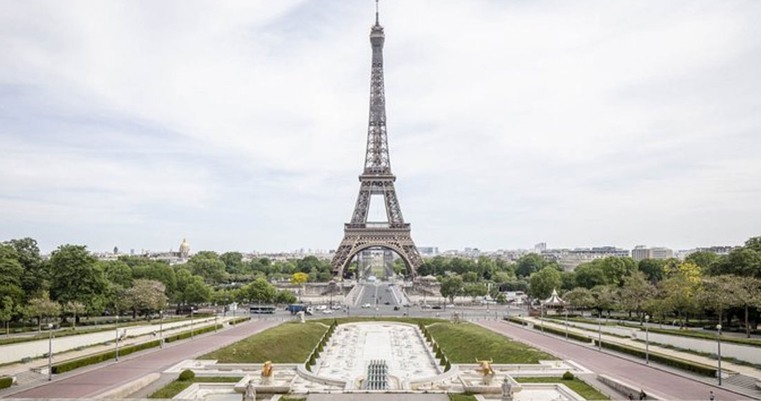 La Torre Eiffel cerró sus puertas el pasado 30 de octubre debido a las medidas restrictivas por la pandemia de la COVID-19. Foto: Twitter @LaTourEiffel
