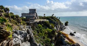 Zona arqueológica de Tulum. Foto: Elizabeth Ruíz, Cuartoscuro
