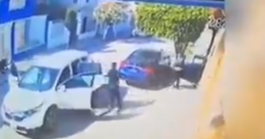 El asesinato quedó grabado en video. Imagen tomada de video. 
