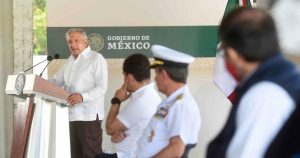 AMLO finaliza su gira por Michoacán y Colima. Foto:  Presidencia vía Cuartoscuro