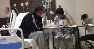 David Antolín padece fibrosis quística. Foto: Facebook. 