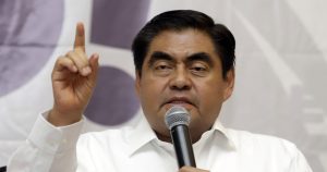 Miguel Barbosa, Gobernador de Puebla. Foto: Cuartoscuro/Archivo.