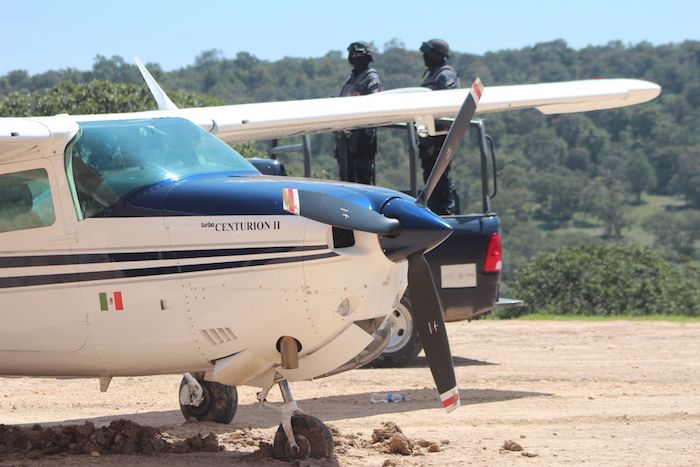 En 2017, elementos de la Policía Federal lograron el decomiso de un cargamento de 400 kilogramos de cocaína aparentemente pura en un paraje de la Sierra de Lobos.