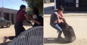 La agresión se habría registrado en calles de Hermosillo, Sonora. Imagen: Captura de pantalla.